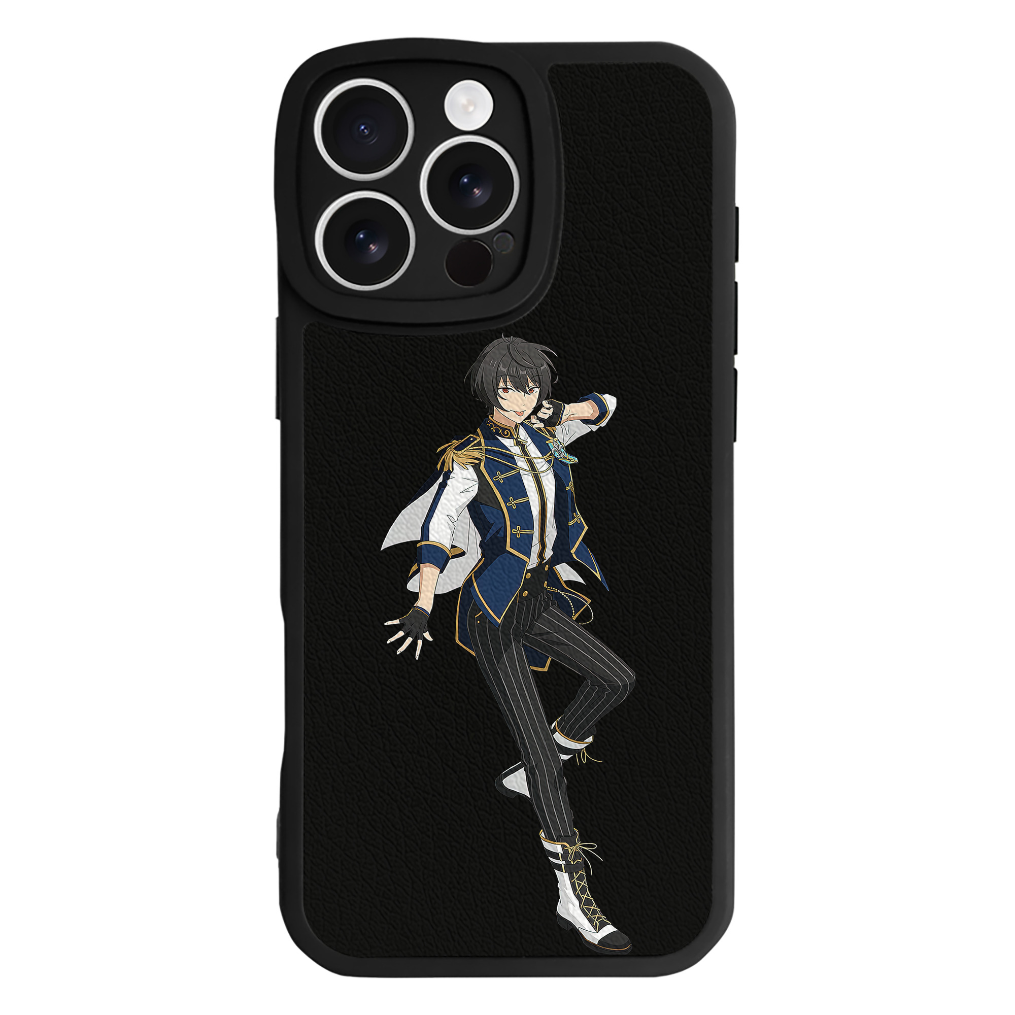 （画像用） あんさんぶるスターズ! Ensemble Stars 【iPhone 16シリーズ対応】シリコンスマホケース（レザー調） 材質：シリコン